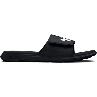 Under Armour Ignite 7 Slide Noir Baskets Homme Blanc 3026023-001 44 black