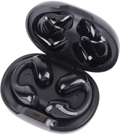 Allecto - Clip-on Bluetooth Oortelefoon - Beengeleiding - Zwart
