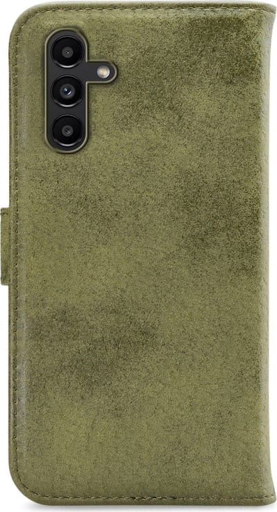 My Style Telefoonhoesje geschikt voor Samsung Galaxy A13 5G Hoesje | My Style Flex Wallet Bookcase Portemonnee | Pasjeshouder voor 3 Pasjes | Telefoonhoesje voor Pinpas / OV Kaart / Rijbewijs - Olive | Groen