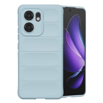 imoshion Hoesje - Geschikt voor Oppo Reno 13 F (5G) - EasyGrip Backcover - Lichtblauw