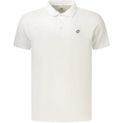 Polo Shirt Korte Mouw Lotto 468840biwhitexl
