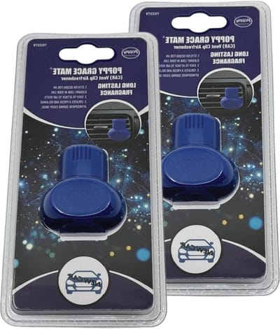 Auto Luchtverfrisser - Ventilatie Verfrisser - Frisse Auto Geur - Romige Geurafgifte - 2 stuks - Blauw