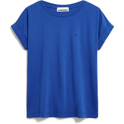 Loose fit T-shirt van pure katoen model 'IDAARA'