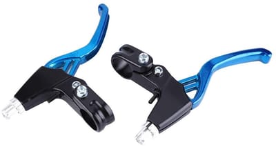 Dailygoody - Fietsremhendels - Aluminium Fietsaccessoires - Blauw - Universeel voor Mountainbike en Racefiets - Lichtgewicht en Duurzaam - Geschikt vo...