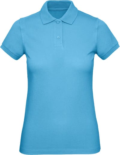 B&C Ladies' organic polo shirt CGPW440 - Very Turquoise - L