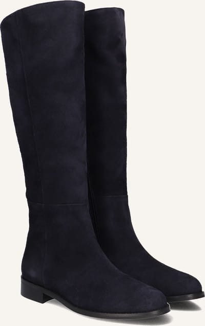 Notre-V 3496 Laarzen - Suède - Dames - Blauw - Maat 36