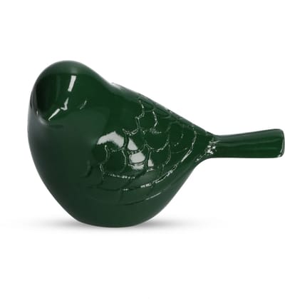 Unieke As Urn - 100 ML - Handgemaakte Vogel urn - Urn - Crematie Urn - Uniek - Voor Huisdieren of Menselijk As - Crematie As - Decoratie Urn - Bird - GREEN