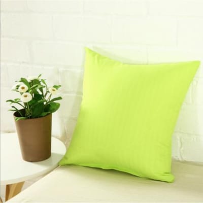 Housse de coussin décorative colorée 40x40cm Style artistique Coton Lin Housse de coussin de canapé Élégant Durable Durable 40x40cm vert