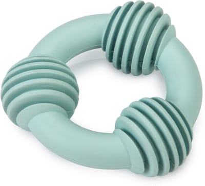Beeztees Puppy Dental Ring - Hondenspeelgoed - Groen - 8x8x3 cm