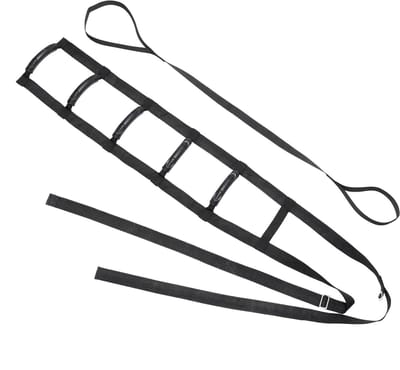 Bed Ladder Riem - Hulp Ladder - Mobiliteit Verbeteren - Verstelbare Lengte - 200 cm - Zwart