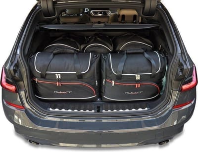 BMW 3 TOURING 2019+ 5-delig Bespoke Reistassen Auto Interieur Kofferbak Organizer Accessoires