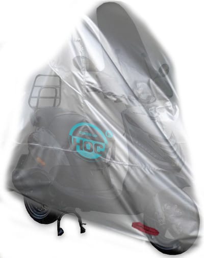 CUHOC Topkwaliteit Diamond Piaggio Zip met scherm Waterdichte ademende Scooterhoes met UV protectie