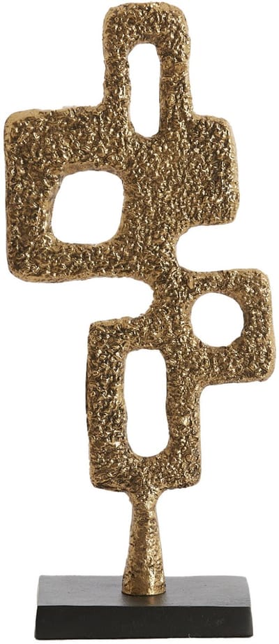 Light & Living ornament VEX van metaal antiek brons mat zwart – 18x10x44 cm
