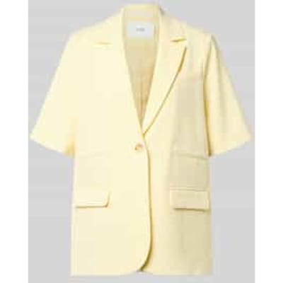 relaxed fit blazer met viscose model 'Likka'
