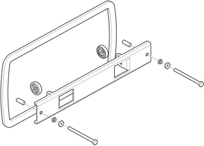 Humminbird In-Dash Mounting Kit IDMK H7R2, ook HELIX 7 G4/G4N