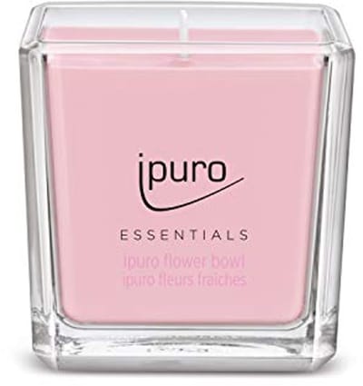 Decoratieve Geurkaars in Glas - Minimalistische & Puristische Aroma Kaarsen - Bloemige en Verkwikkende Geuren - Stijlvolle 125g Kaars