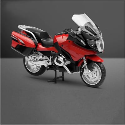 Motorfiets Schaalmodel - Gegoten Motor - Hobby Display - Gedetailleerd Ontwerp - 1:12 Schaal - Rood
