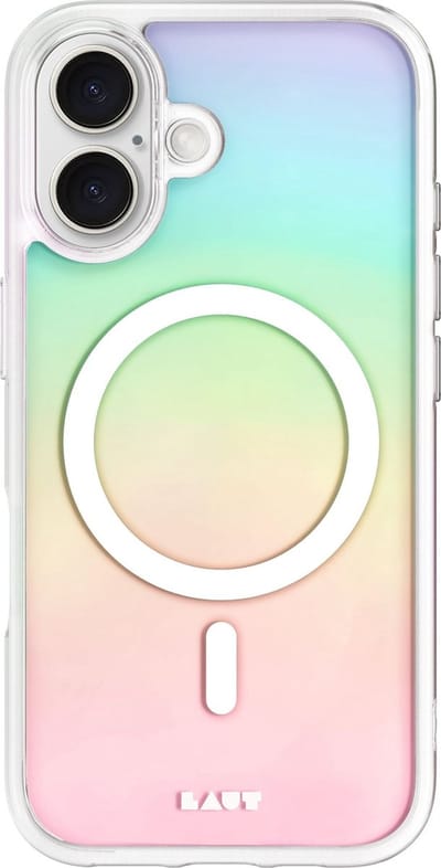 Laut HOLO Pearl iPhone 16 Hoesje met MagSafe® – Holografisch Design & Optimale Bescherming