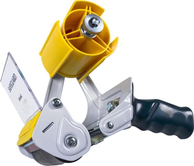 Kortpack - Tapedispenser voor 50mm breed Plakband - Geschikt voor Tape met Kerndiameter 76mm - Solide model - (065.0500)