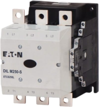Eaton DILM250-S/22(220-240V50/60HZ) Vermogensbeveiliging 3x NO 132 kW Geschikt voor merk (relais): Eaton Piece 1 stuk(s)
