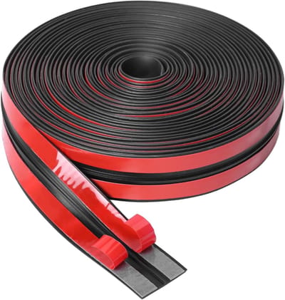 Windscreen Seal voor Auto, 7 m x 30 mm, T-vormige Afsluitstrip, Bescherming voor Raam en Deur, Rubberafdichting voor Auto's