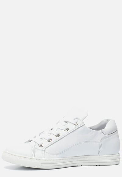 Aqa Sneakers wit Leer - Maat 37