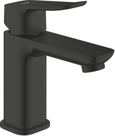 GROHE Dice Wastafelmengkraan - S-Size - Waterbesparend - Energiebesparend - Inclusief Push-Open Waste - Matte Black