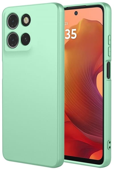 Coverup Hoesje - Geschikt voor Motorola Moto G15 / G17 (Power) Hoesje - Coverup Colour TPU Back Cover - Mintgroen