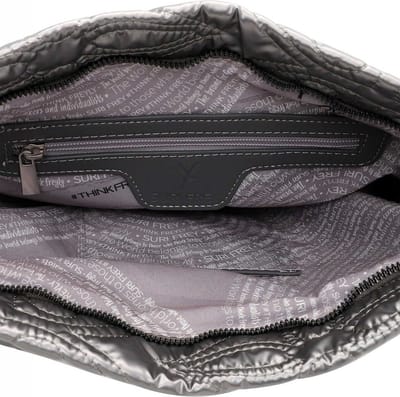 SURI FREY Schoudertas Sherry Beutel Darksilver Zilverkleurig