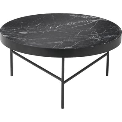 Ferm Living - Marble tafel - zwart - L