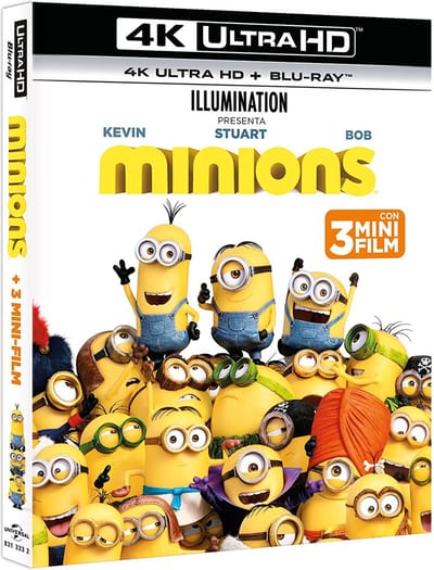Universal Pictures Minions Blu-ray Tsjechisch, Engels, Spaans, Grieks, Italiaans, Pools, Portugees