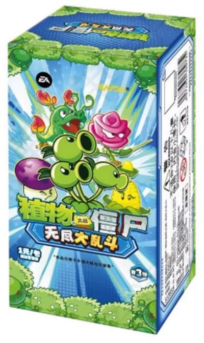 Kayou Plants vs Zombies verzamelkaarten TCG Eindeloze strijd serie boosterbox met 36 pakjes (Chinees)