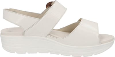 SOLIDUS, Sandalen, dames, Greta 48022-10052 Nappalack creme wit -maat EU:37 1/3 en UK: 4,5