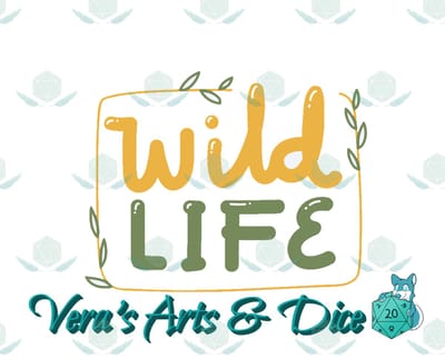 Wild Life Sticker - Wilde Dieren - Tekst Quotes Stickers - Deur Stickers - Handgemaakte Stickers - Journaling - Bullet Journal - Scrapbooking - Leuke Stickers - Laptop Sticker - Telefoon Sticker - Cute - Dier - Lief - Schattig - Wilde Dieren