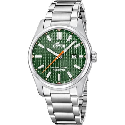 Lotus Casual 19060/5 Acero Clasico Horloge