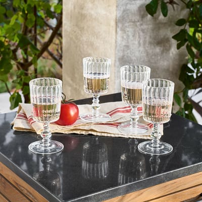 LOBERON Glas set van 4 Lianzo helder