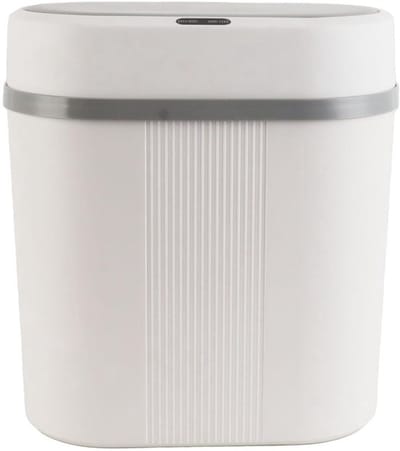 Handenvrije Afvalbak met Beweging Sensor - 12 Liter Capaciteit, Ideaal voor Keuken, Badkamer en Slaapkamer