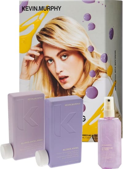 Kevin Murphy Shimmering Blondes Set - vrouwen - Voor Geblondeerd haar/Gekleurd haar/Grijs haar - 2 x 250 ml, 1 x 100 ml - vrouwen - Voor Geblondeerd haar/Gekleurd haar/Grijs haar