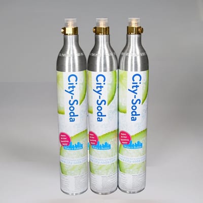 City-Soda 3 x originele koolzuurcilinder - Co2 cilinder tot 60 liter bruiswater per vulling
