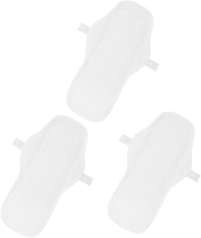 Herbruikbare Inlegkruisjes - Maandverband Pads - Intieme Hygiëne - Drukknopen Sluiting - 3 Stuks - Katoen