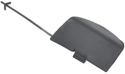 Dailygoods- Voorbumper Ongeverfd - Sleepkap - Trekhaak - Afdekdop - Geschikt voor 500 - Model 07-15 - Trekhaakdop