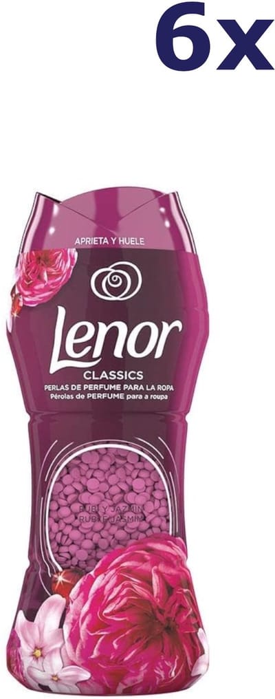 6x Lenor Geurbooster - 13sc/210gr - ruby jasmine