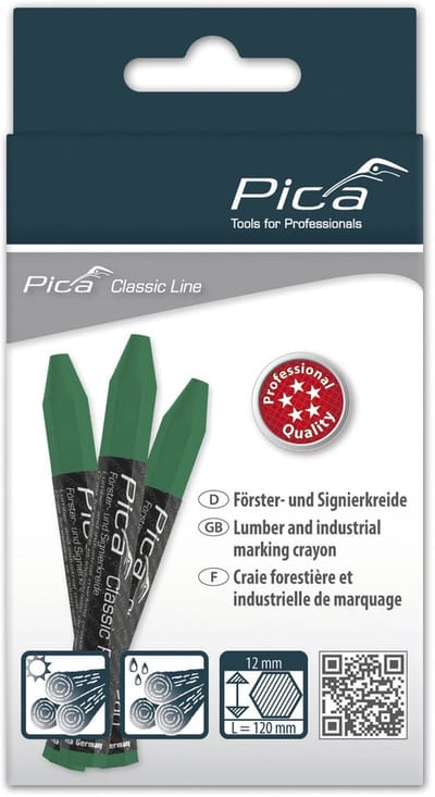 Pica 590/36 Markeerkrijt PRO groen VE=12- PI59036