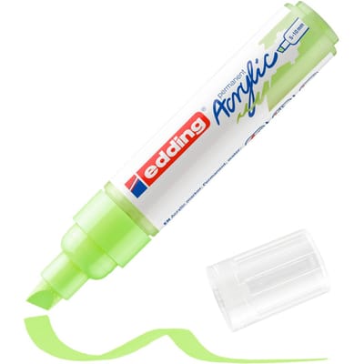 edding 5000 Acrylic "Acrylmarker - Wide" - Pastel-Groen