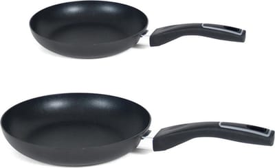 Koekenpannen set Gusto met anti-aanbak laag dia 24 en 28 cm - Alle warmtebronnen geschikt