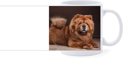 Beker - Chowchow Hond Liggend