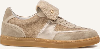 Floris Van Bommel Sfw-10166 Minni Sneakers - Textiel - Dames - Beige - Maat 39
