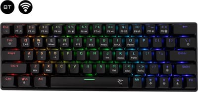 White Shark - KAIKEN-US - Gaming Toetsenbord - Zwart - RGB