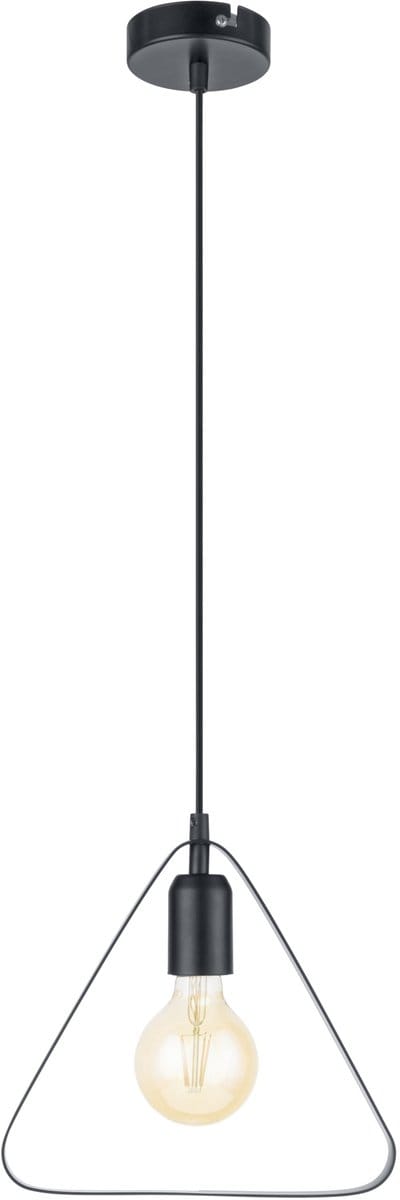EGLO Vintage Bedington - Hanglamp - 1 Lichts - Zwart