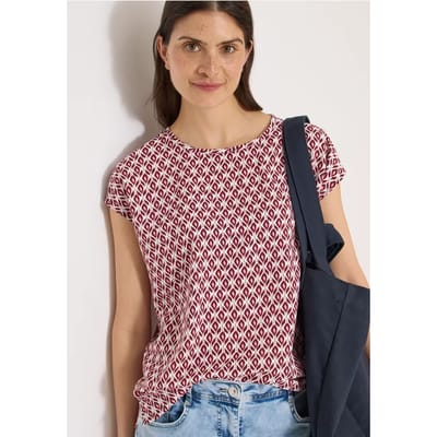 Blouse met ronde hals